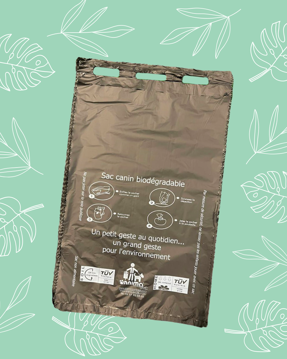Sachet en papier biodégradable et compostable type liasse - animo