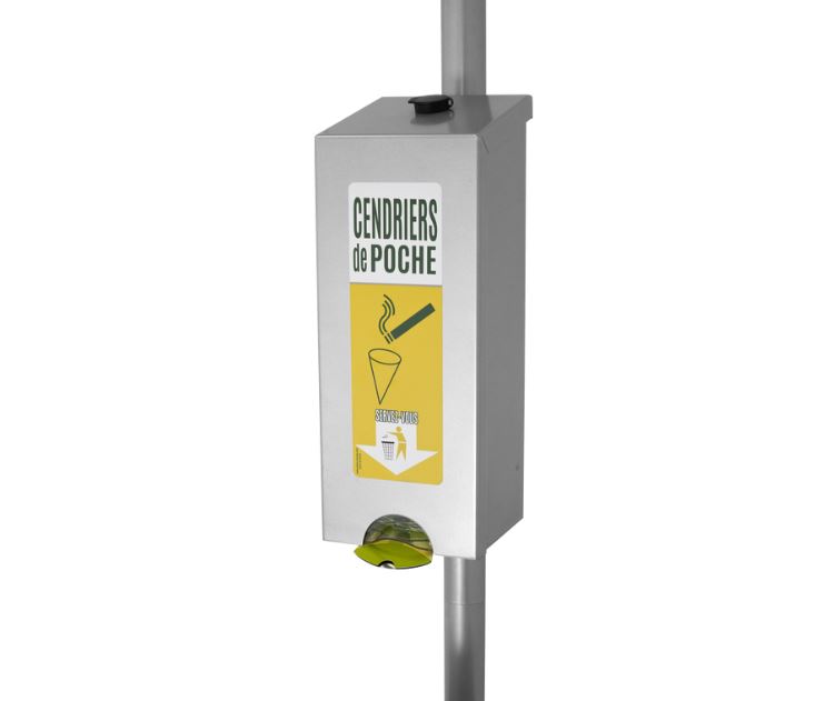 Distributeur de cendriers de poche